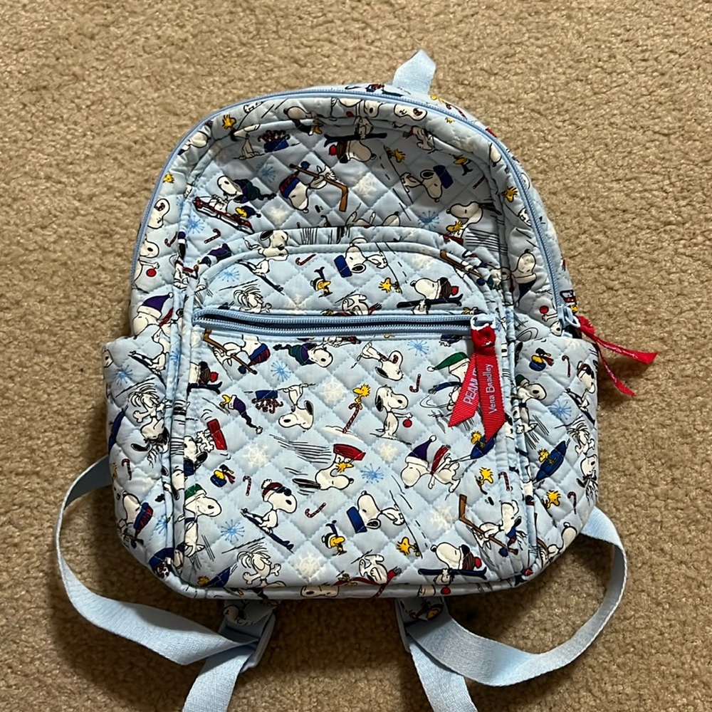 Vera Bradley peanuts small/mini backpack